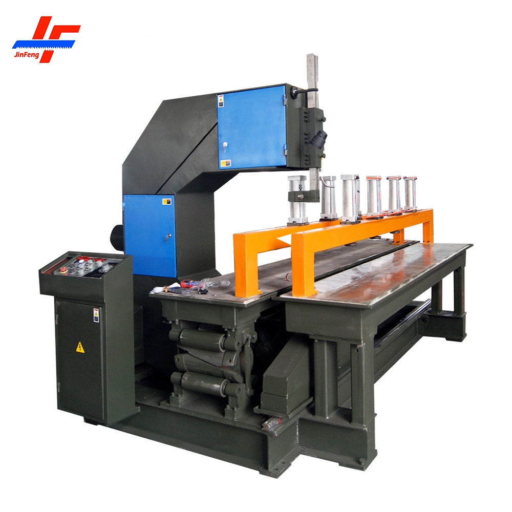 Customized Custom Length Frame Feeding Stroke Vertical Band Saw Sawing Machine