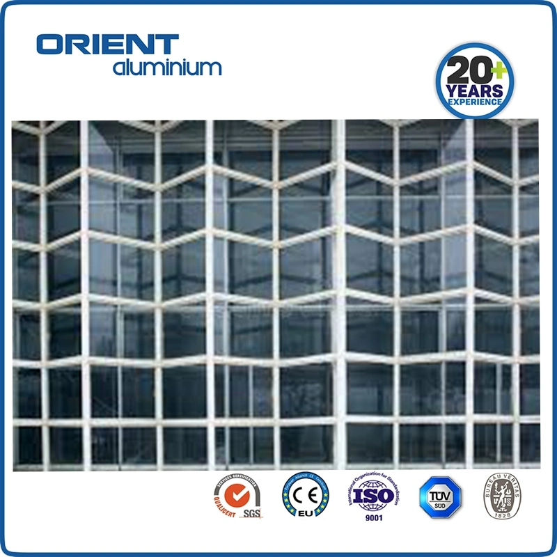 High quality/High cost performance  Double Layer Ventilation Curtain Wall Customization