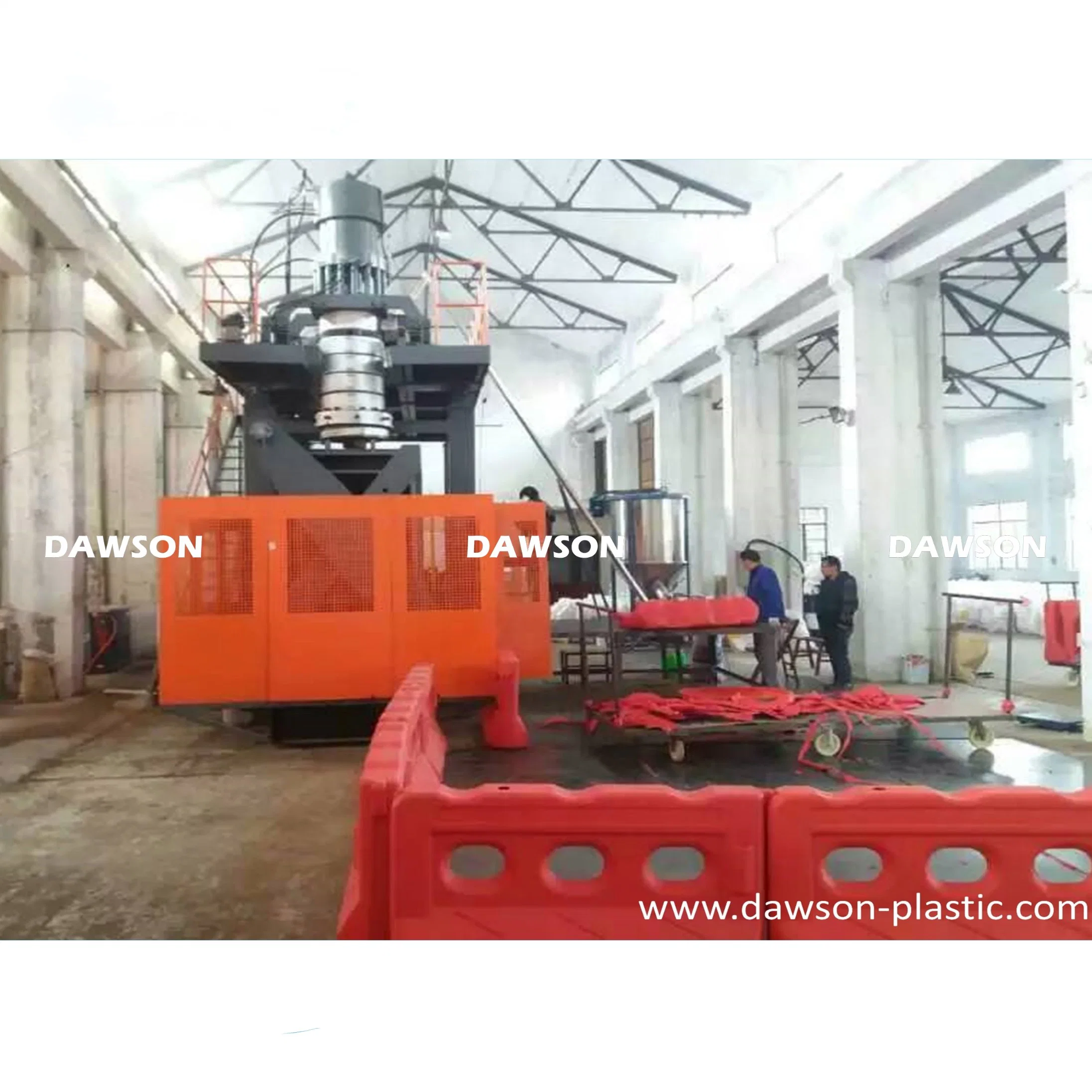 Plastic Temporary Safety Fence Water Traffic Barrier Extrusion Blowing Molding Machine