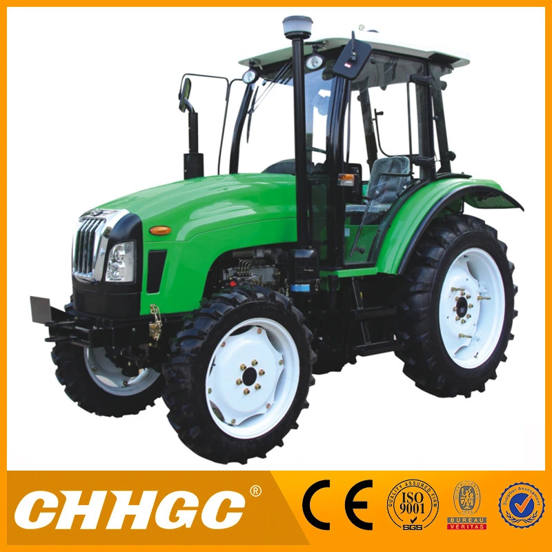 80Cv 4WD Diese Lagricultural Dirección hidráulica maquinaria Tractores Agrícolas