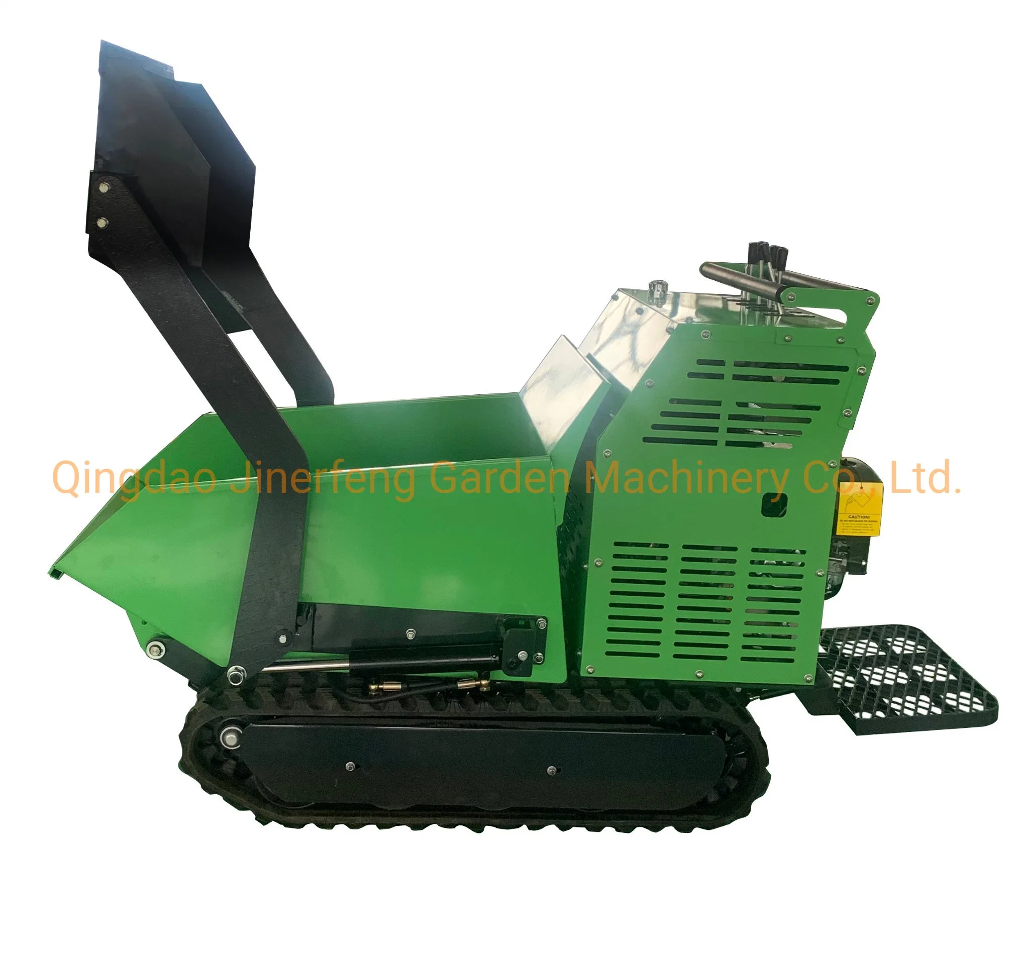 Hydraulic Gasoline Crawler Tracks Mini Dumper