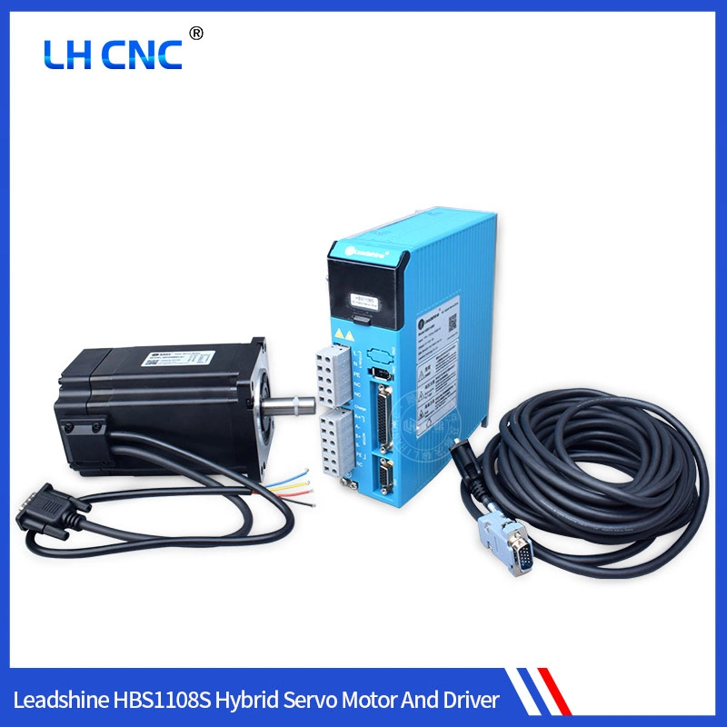 Cheap Price Original Leadshine H2-758 H2-2206 Hbs1108s Whole Set Hybrid Servo Motor and Driver Hybrid Stepping Motor for CNC Router