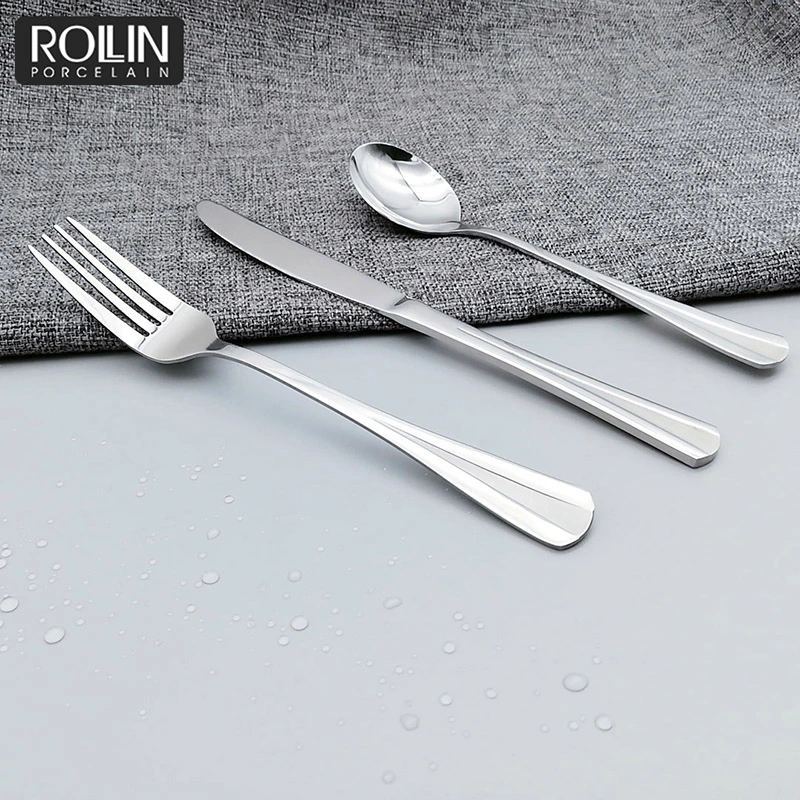 Wholesale/Supplier Hotel Restaurant 1810 Stainless Steel Fork Knife Flatware Set