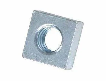 Zinc Yellow Zinc Palte Square Corrugated Loard Nuts DIN562 DIN557