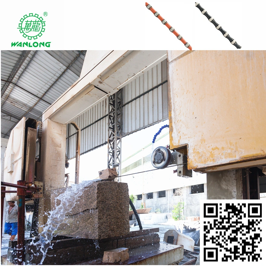 Marble Granite Quarry Diamond Wire Saw Stone Cutting Shaping Machine