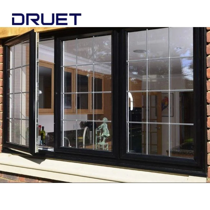 Australian Standard Custom Commercial Tempered Latest Designs Aluminium T Windows