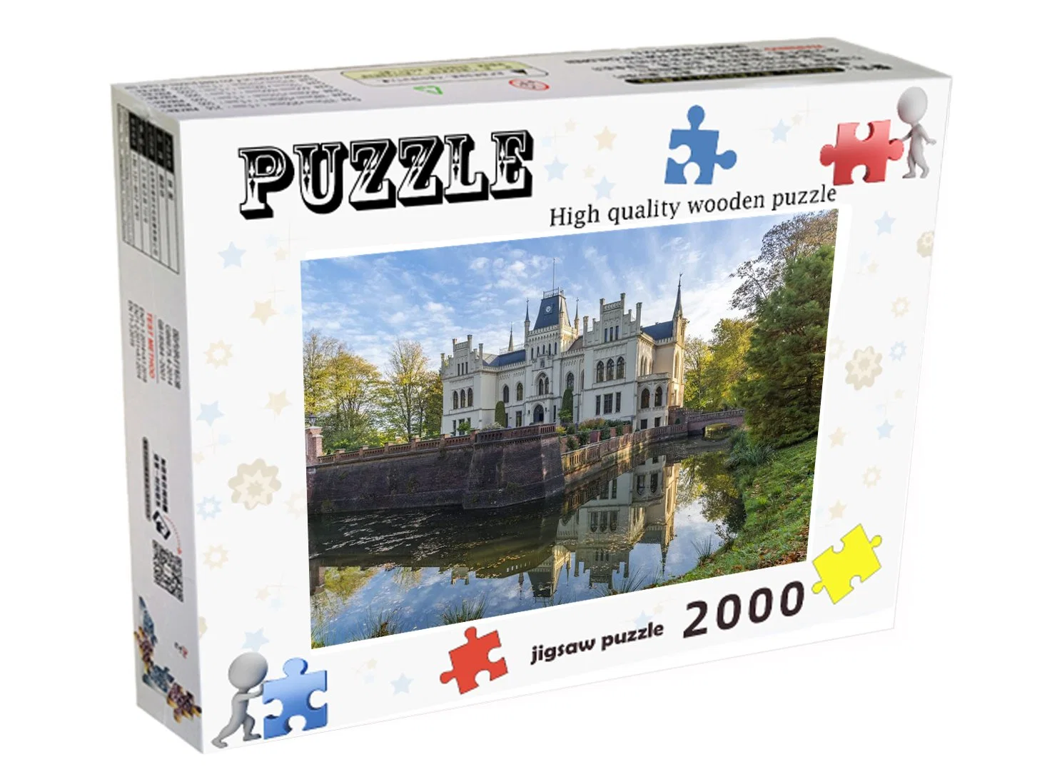 Avonborg Castle Wholesale/Supplier Wooden 2000 Piece Jigsaw Puzzle Gift Children&prime; S Toys with Customised Patterns, Sizes and Pieces.