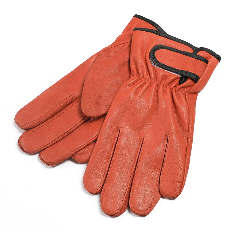 Hot Selling Safe Work Goatskin Gloves Outdoor Tactical Wear Comfortable Leather Gloves