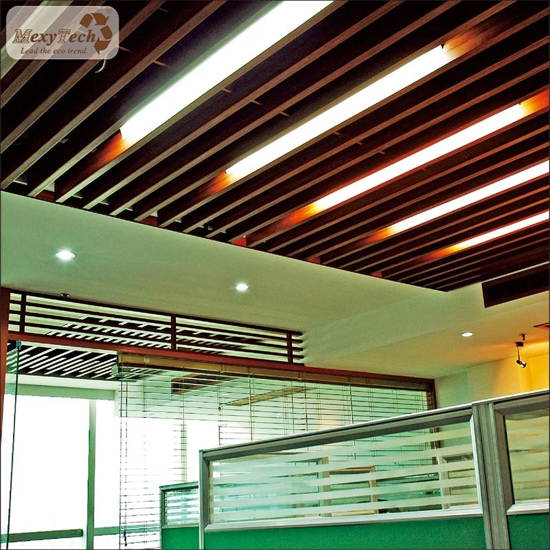 Indoor Decoration Fire Resistance Free Maintenance PVC Ceiling for Custom Design Project