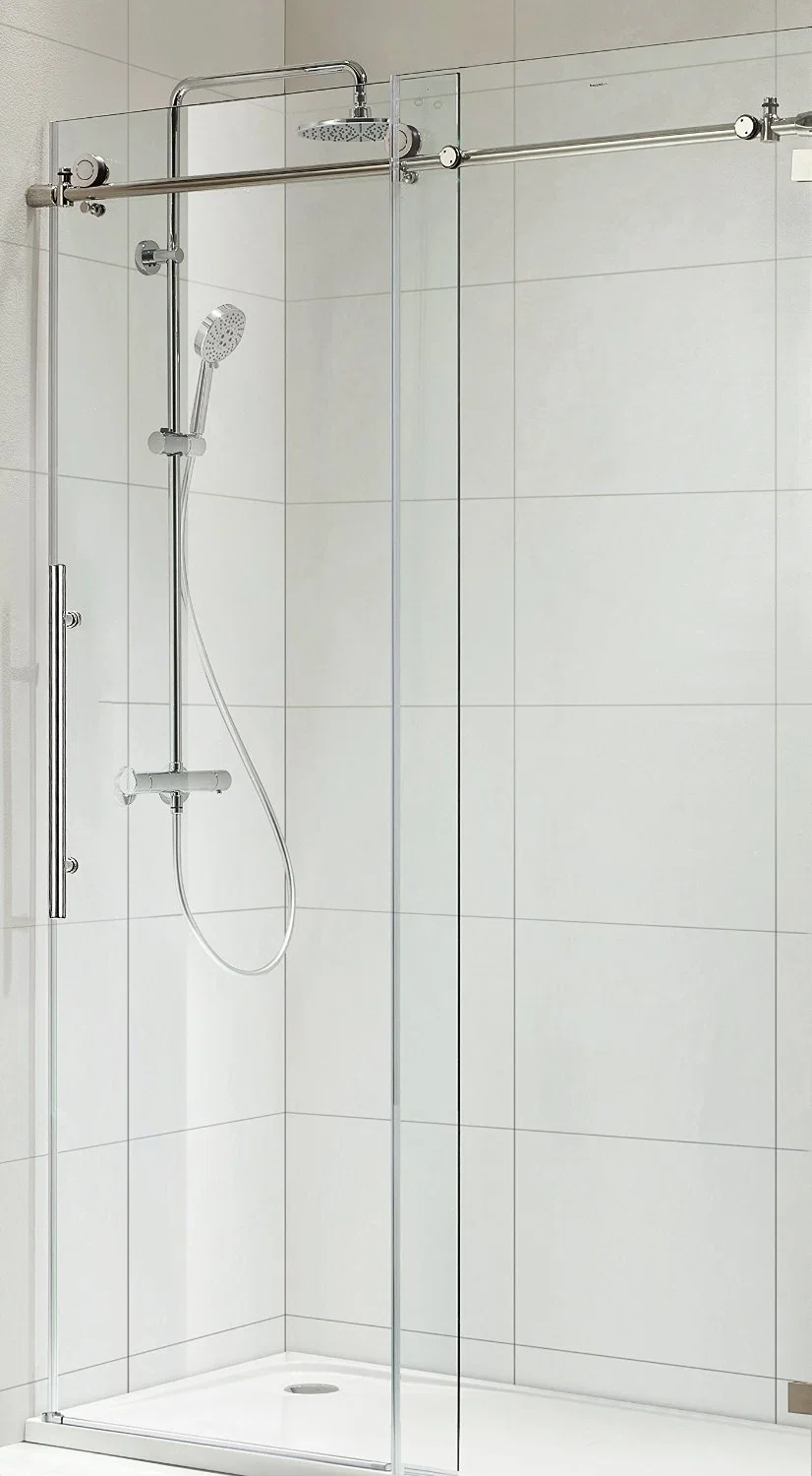 Customized Clear Glass Shower Enclosure Design