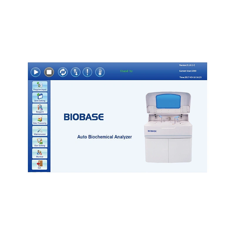 Biobase Chimie Faop analyser pour l'hôpital/laboratoire