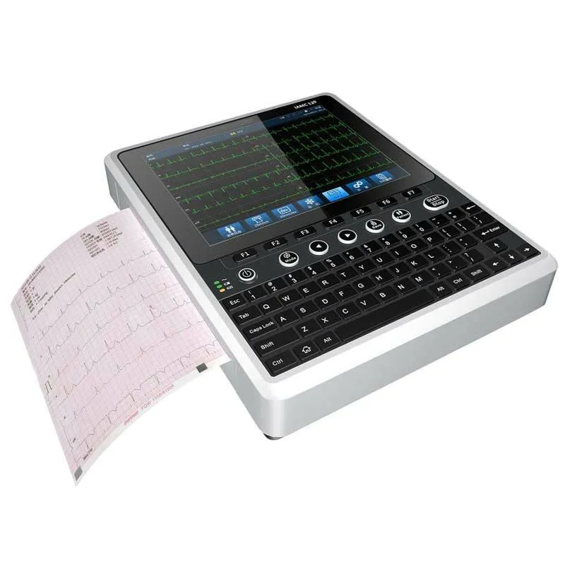 Hospital ECG Electrocardiograph 12 Channel Multi-Parameter Patient Monitor Machine with CE&ISO