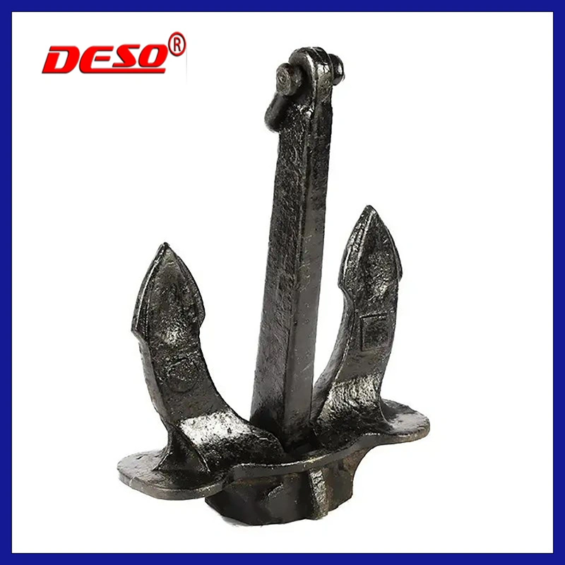 Carbon Steel Black Boat Anchor / a B C Type Marine Ship Hall Anchor