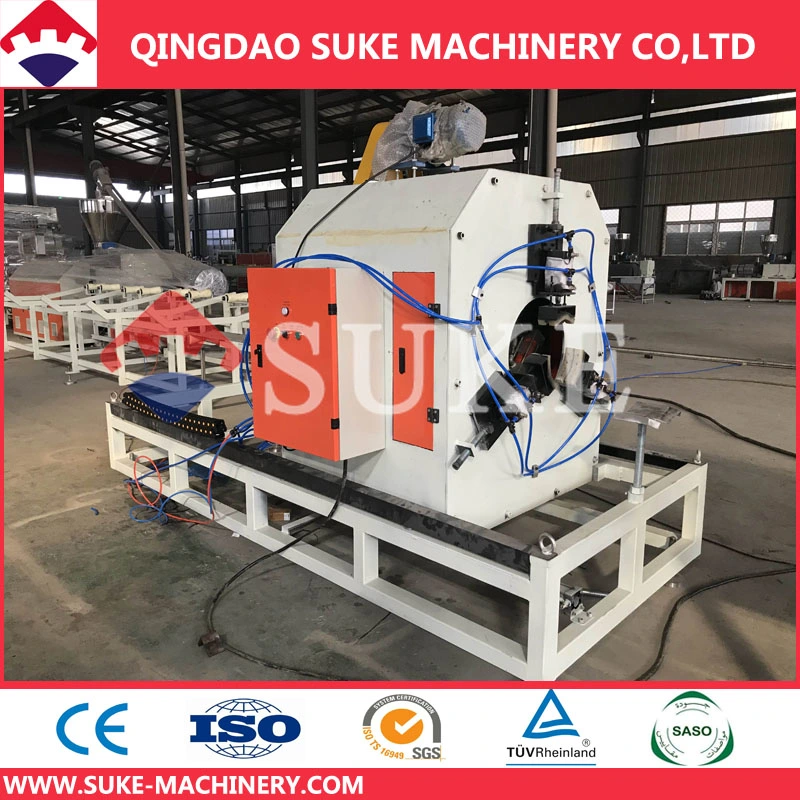 PVC PE Corrugated Pipe Extrusion Making Extruder Machine for The Plastic Tube
