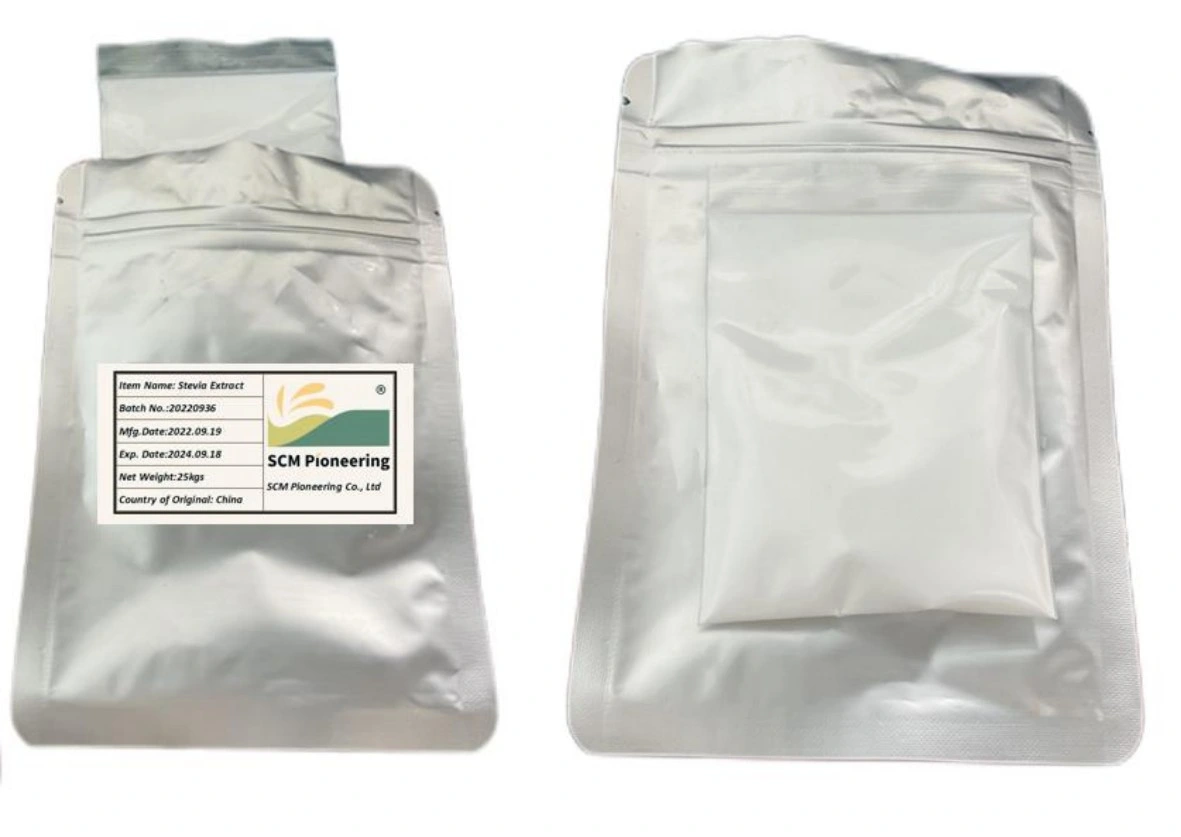 Kosher and Halal Approved High Purity Stevia Extract Sg95ra60 as Table Sweetener