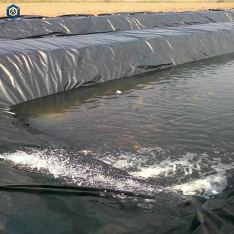 HDPE Geomembrane Water Pond Plastic Sheet for Aquaculture Project in Indonesia