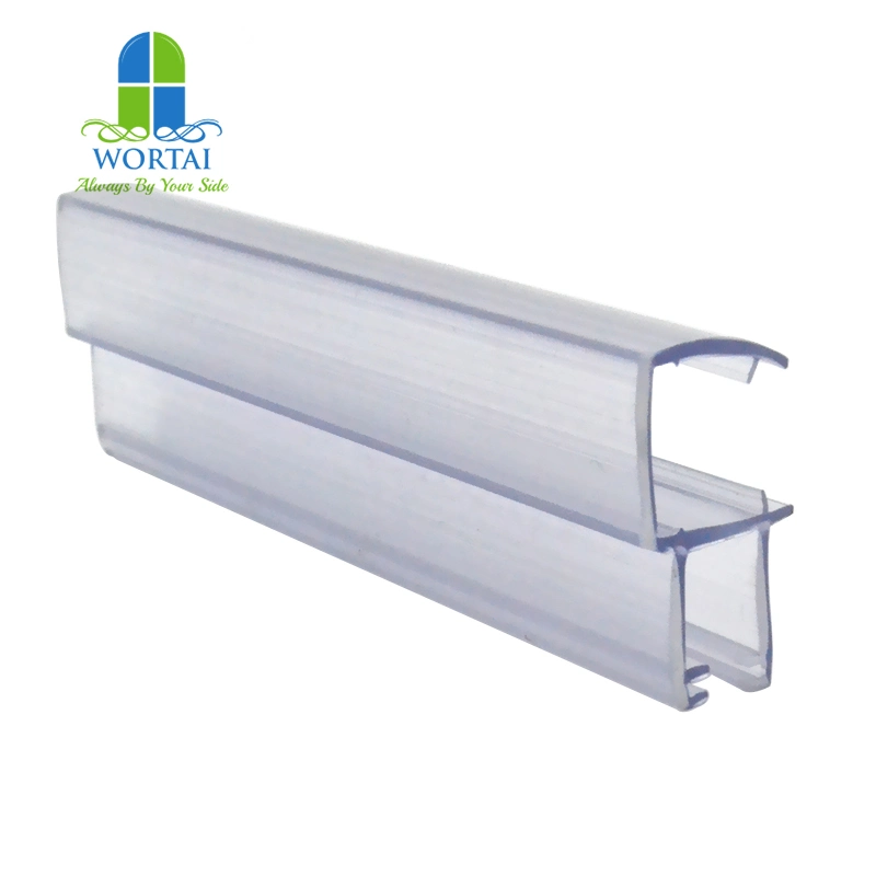 Frameless Glass Shower Door Seal Customized Plastic Seal Strip