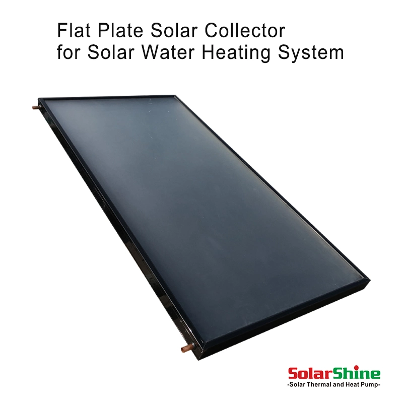 Chapa lisa coletor solar Coletores de sol de fábrica para os aquecedores de água solares