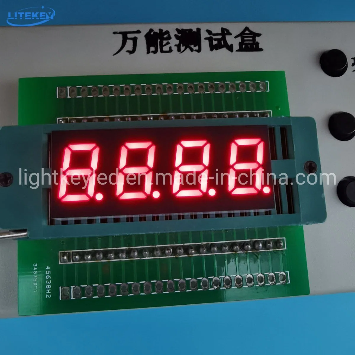 0.8 Inch 4 Digit 7 Segment LED Display with RoHS From Expert Manufacturer