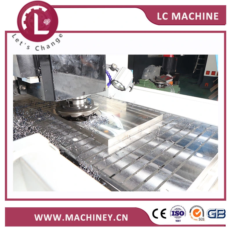 Máquina de CNC de procesamiento de doble cabezal fresadora de metal