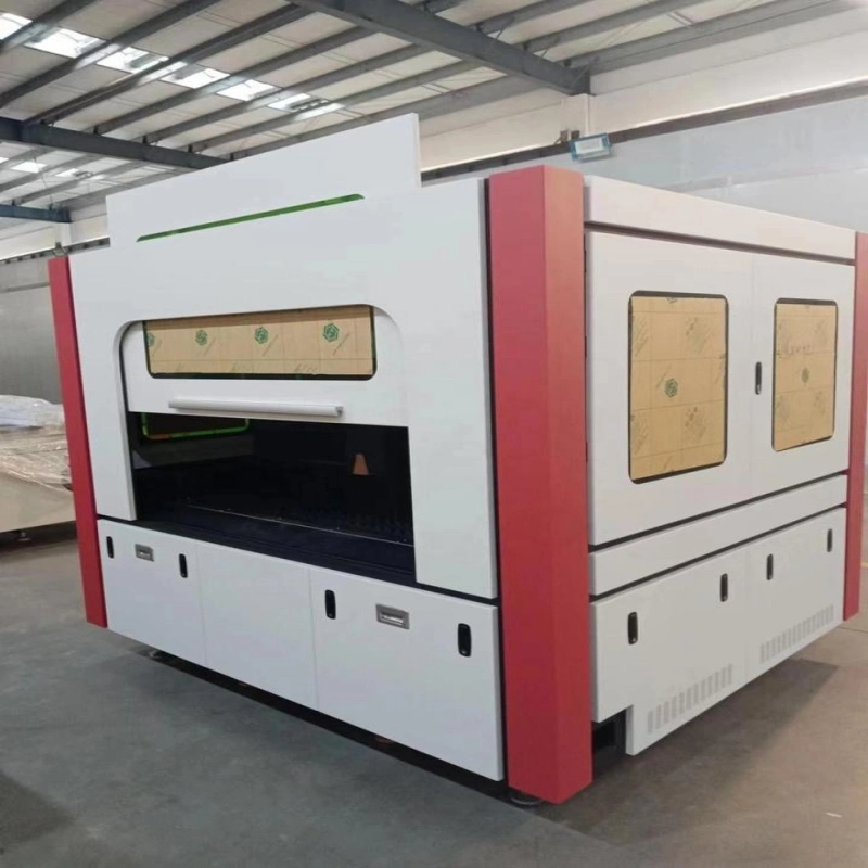 Manufacturer Enclosed Aluminum Metal CNC 6000W Laser Cutting Machines for Acrylic