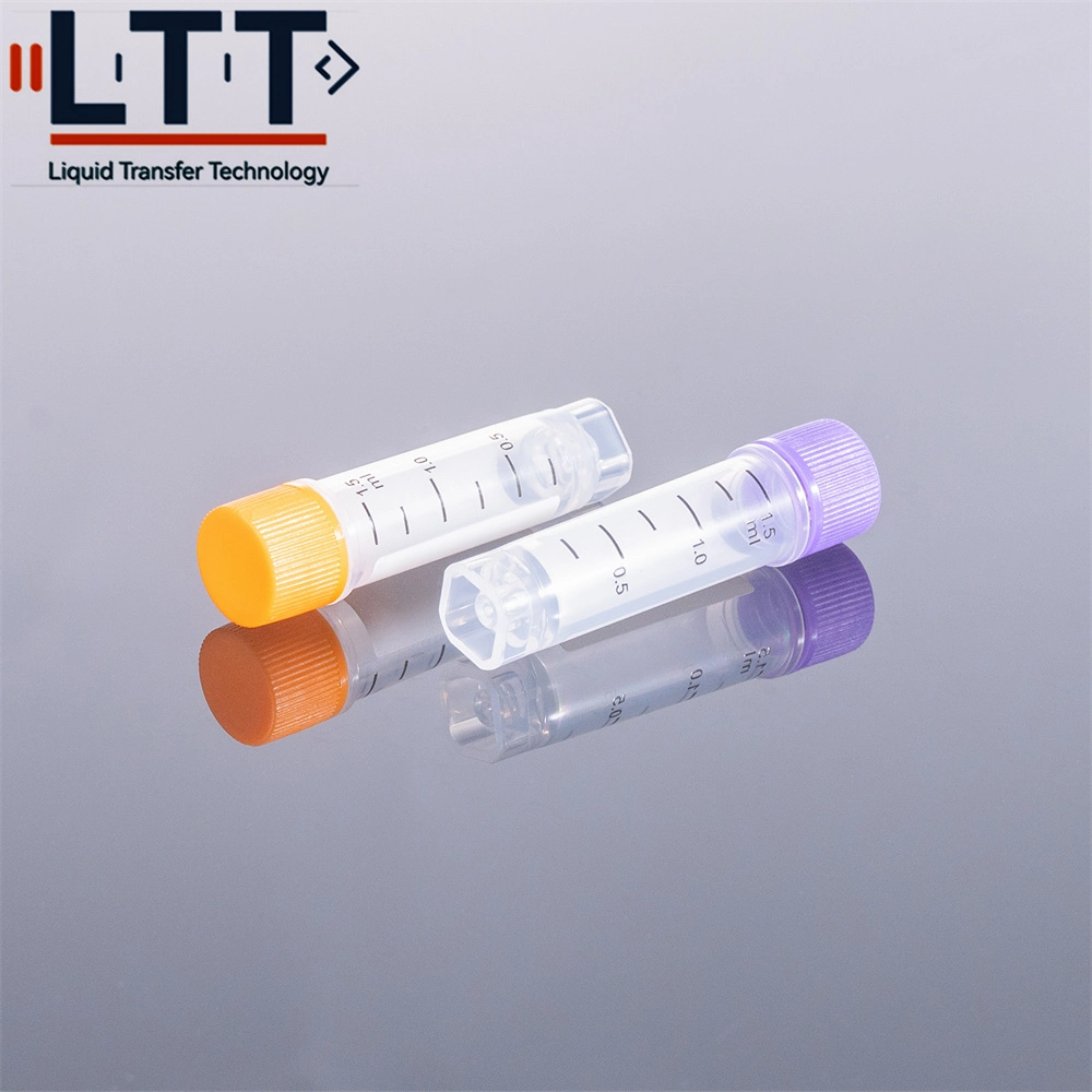 Laboratory Use with -190 Freezing Storage Liquid Nitrogen Tank Tube 10ml Cryopreservation Folder Other Accessories Centrifuge Tube