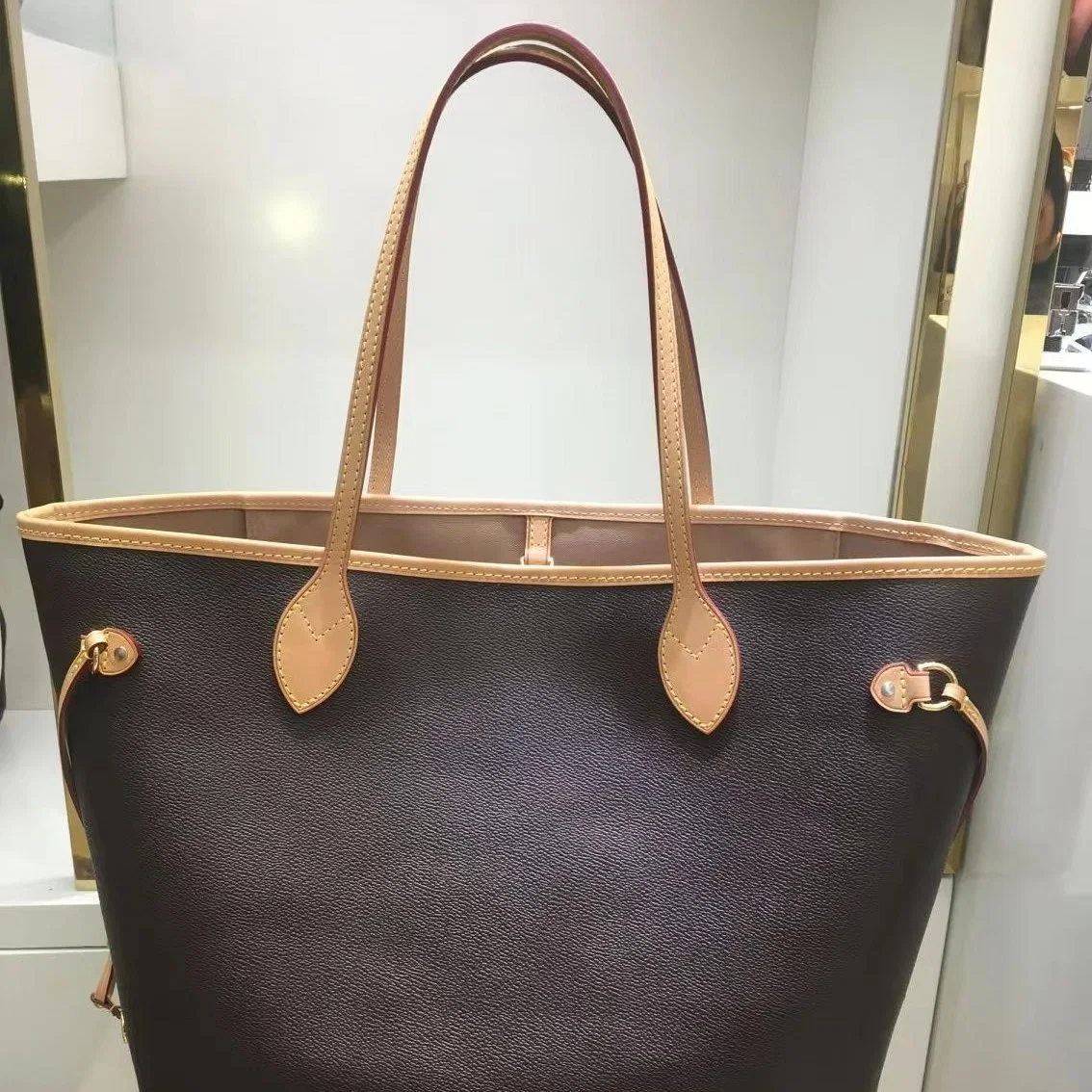 Luxury Top Brand Classic Designer Bags High quality/High cost performance Leather Oxidate Tahitienne Women Totes with Pouch Shopping Shoulder Bag