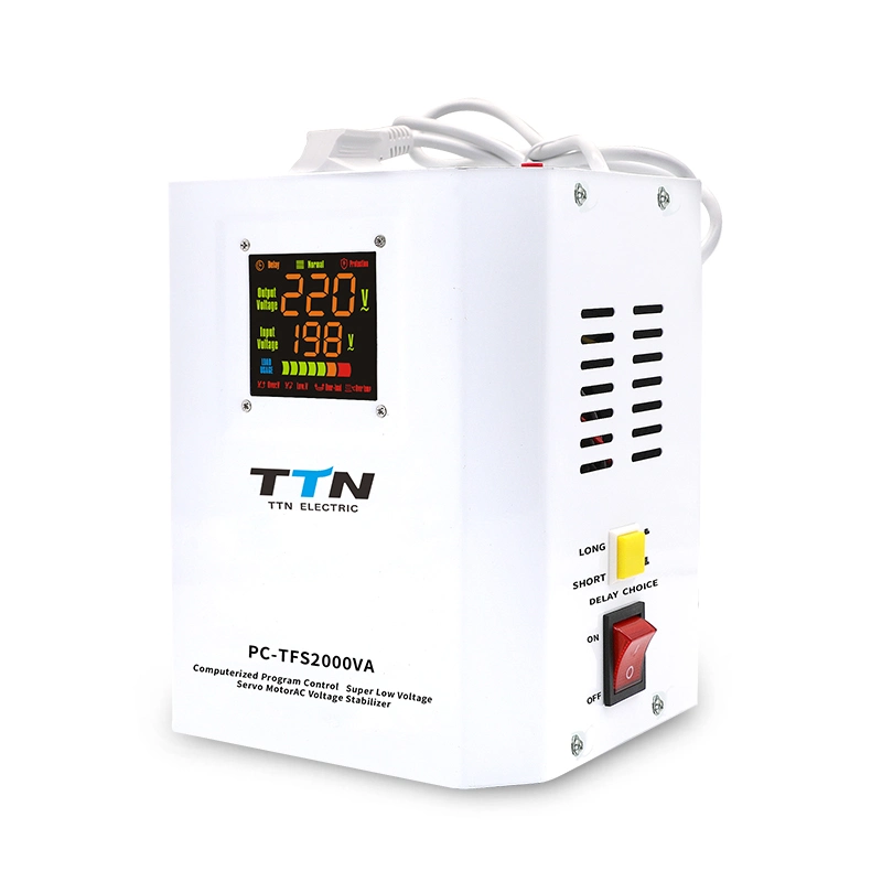 Power Regulator PC-Tfr2000va Regulated Power Supply Automatic Voltagve Stabilizer LED Display