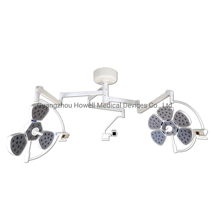 Petal Ceiling Type LED Shadowless Surgical Lamp Adjustable 3700K-5000K He-L5/L3