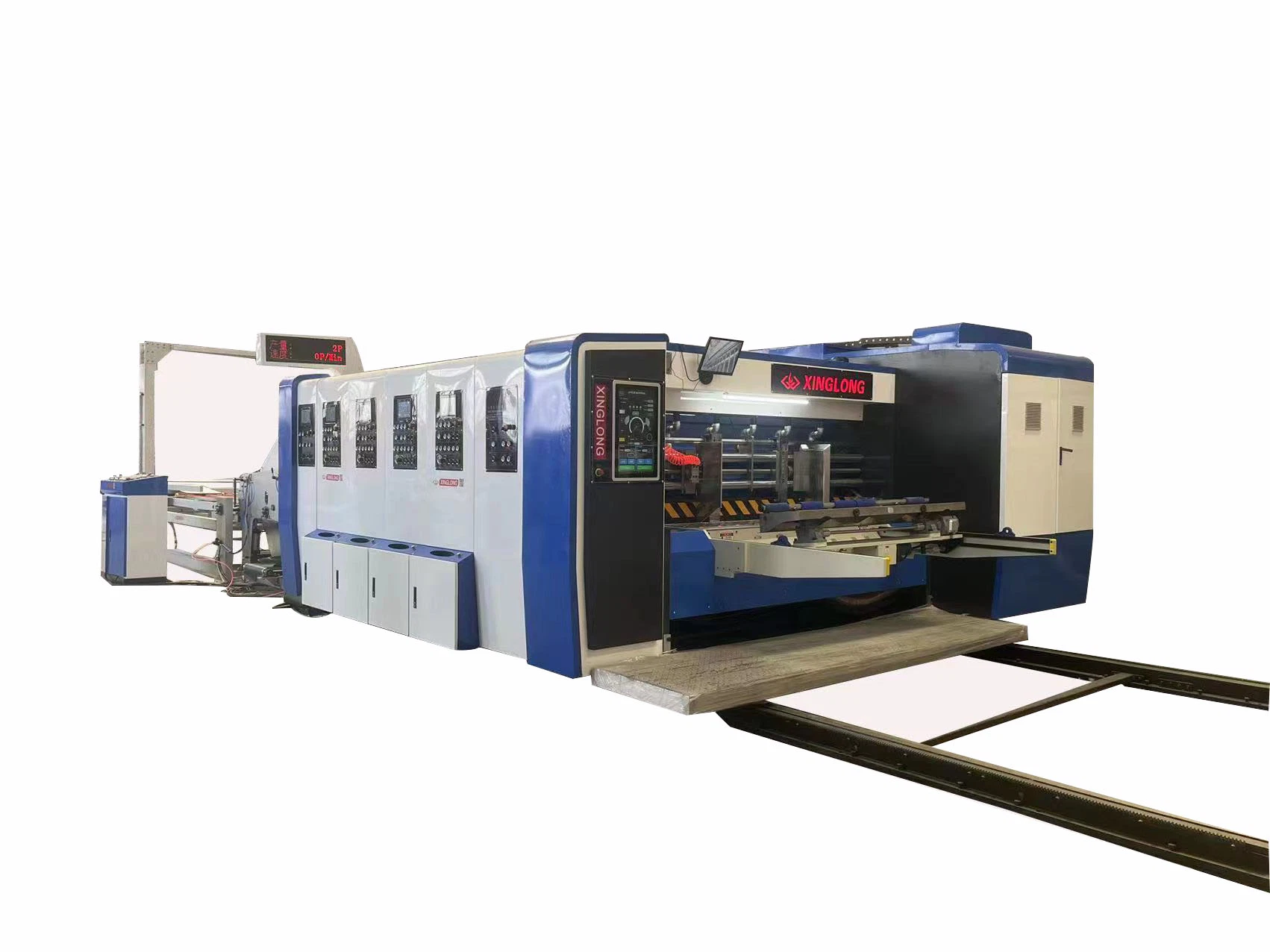 OEM/0dm High Speed Corrugated Carton Box Production Line Carton Printing Die Cutting Slotting Machine