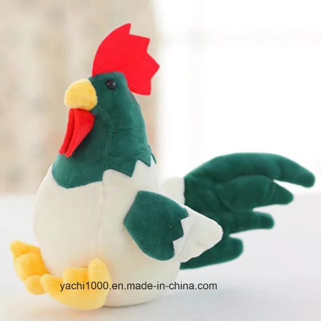 Wholesale Super Soft Rooster Toy Plush Cotton Stuffed Animal Cock