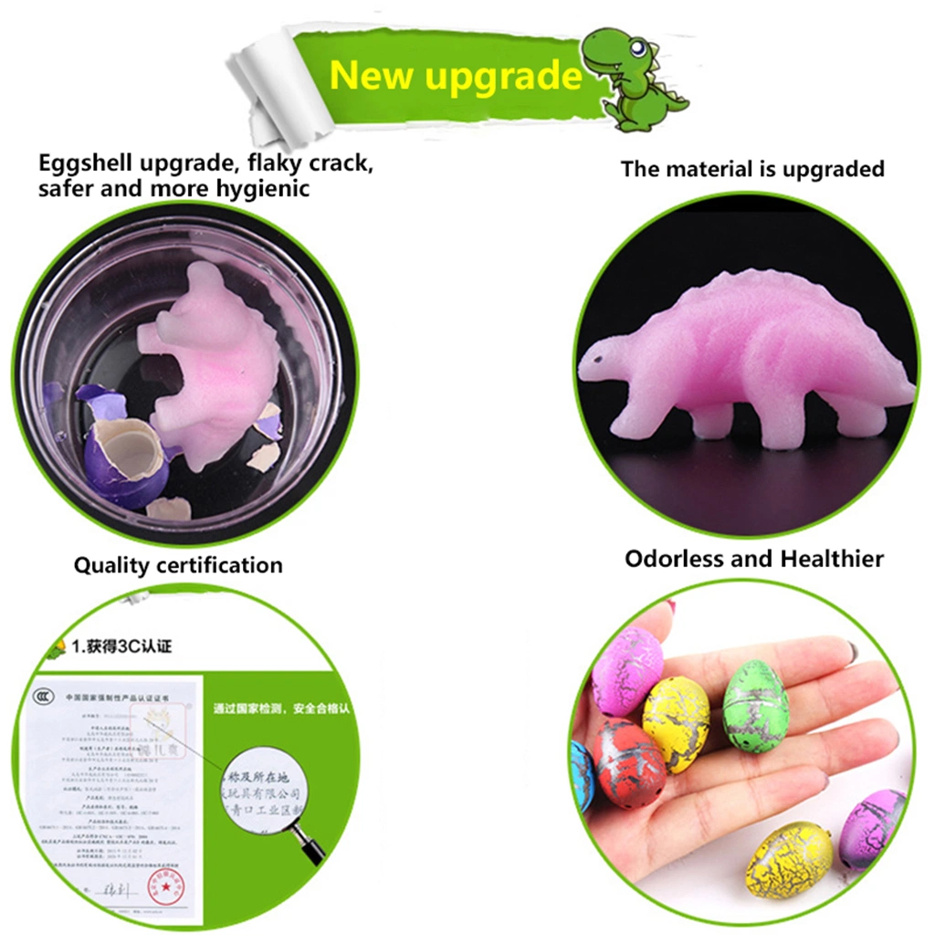 Cheap Kids Creative Educational Magic Grow Expand in Water Animal Hatching Dinosaur Egg Water Growing Pet Toy