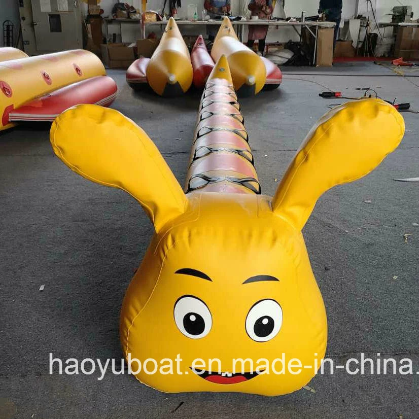 Haoyu Embarcaciones neumáticas Caterpillar productos Juego Banana Boat