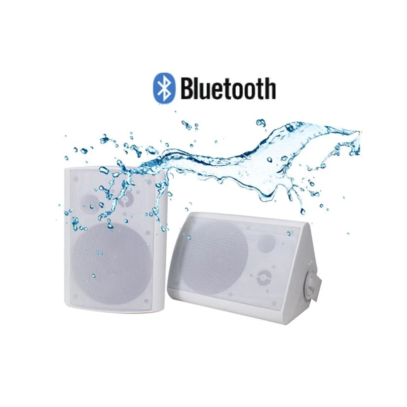 Like Audio 5 Inch Woofer 2X30W 2 Way Waterproof Bluetooth Active Outdoor Wall Mount Speakers