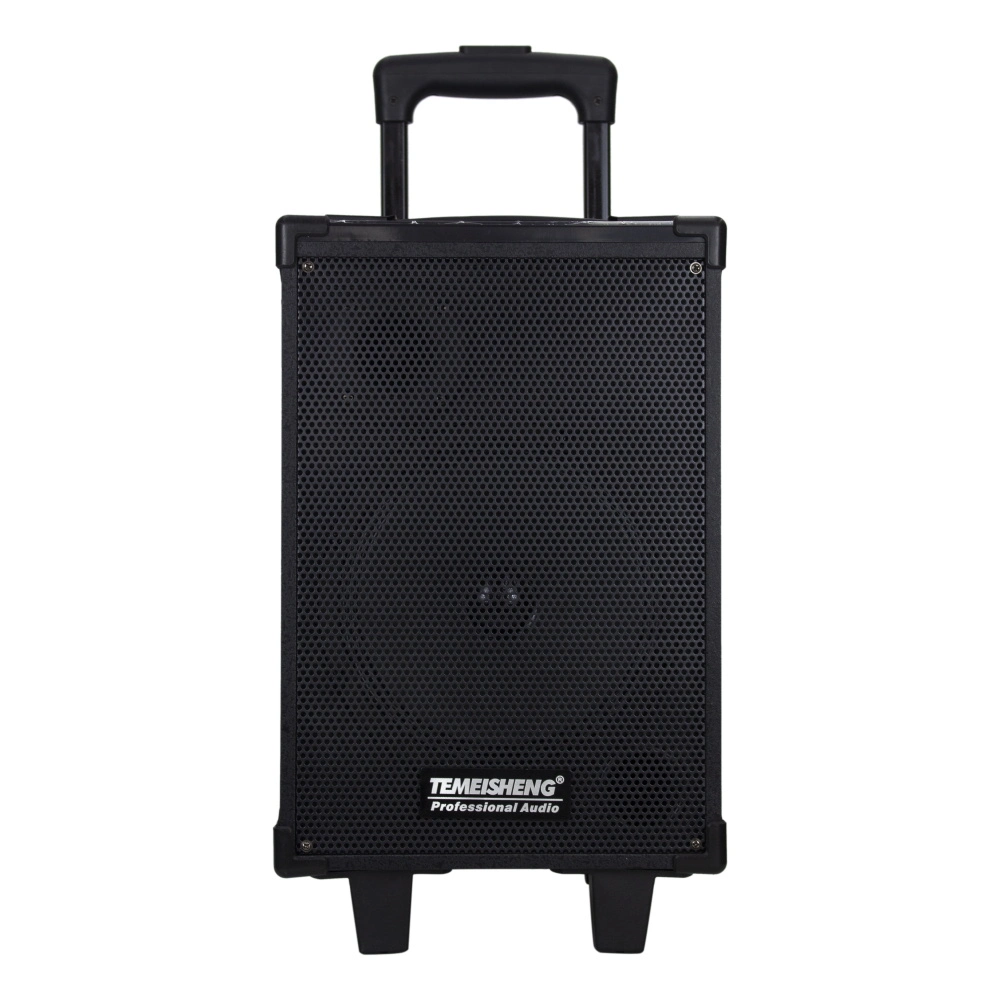 Hot Selling High Cost-Effective Wooden Case Bluetooth Portable Trolley Speaker
