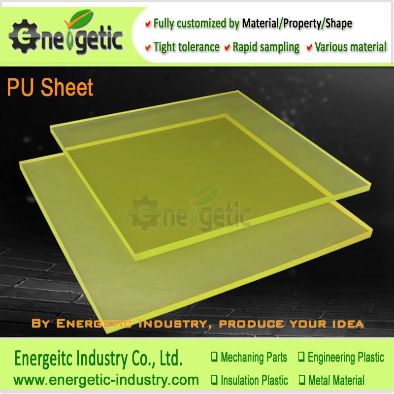 Wear Resistant Polyurethane Sheet, PU Board/Poly Urethane Sheet PU Sheet/PU Rod/PU Board/Yellow Polyurethane Sheet/Polyester/ Polyether Sheet /Damper Sheet