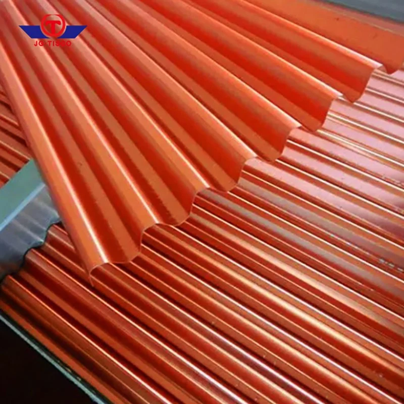 Couverture métallique prépeinte mat galvanisée versatile RAL Stander galvanisé ondulé Prix du produit de la feuille
