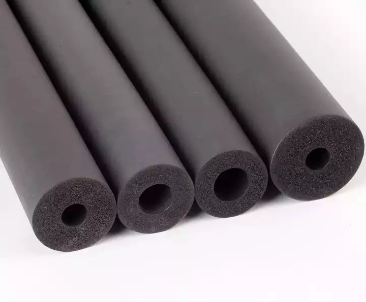 Hot Selling Rubber Plastic Insulation Pipe Flame Retardant Air Conditioning Pipe Sound Insulation Pipe