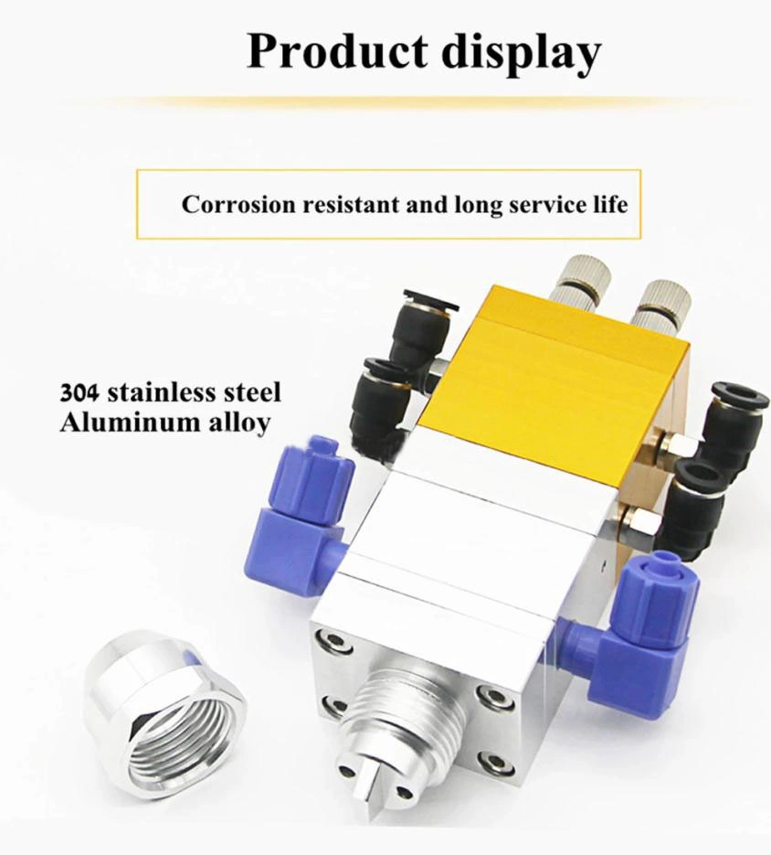 Fluid Dispenser Robot Valve Parts Glue Dispensing Robotic Valve Accessories