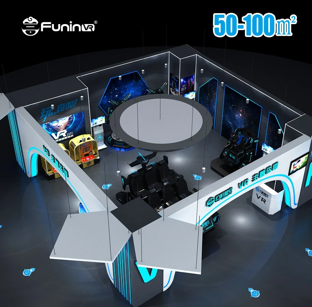 80-100 Square Meter Virtual Reality Indoor Vr Amusement Park