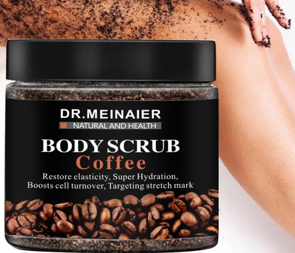 Private Label Natural Organic Whitening Face and Body Skin Care Coffee Body Scrub