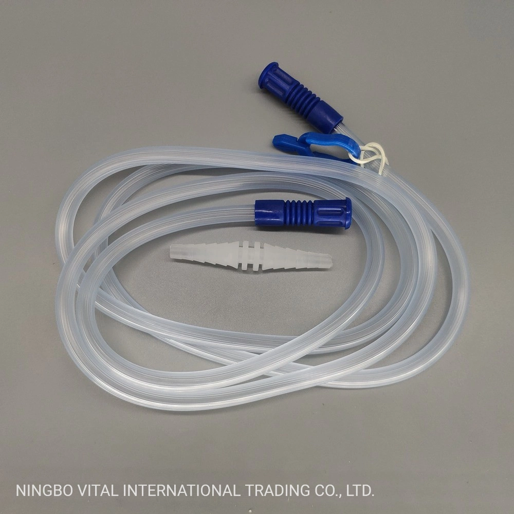 180cm Latex Free Medical PVC Suction Connecting Tube