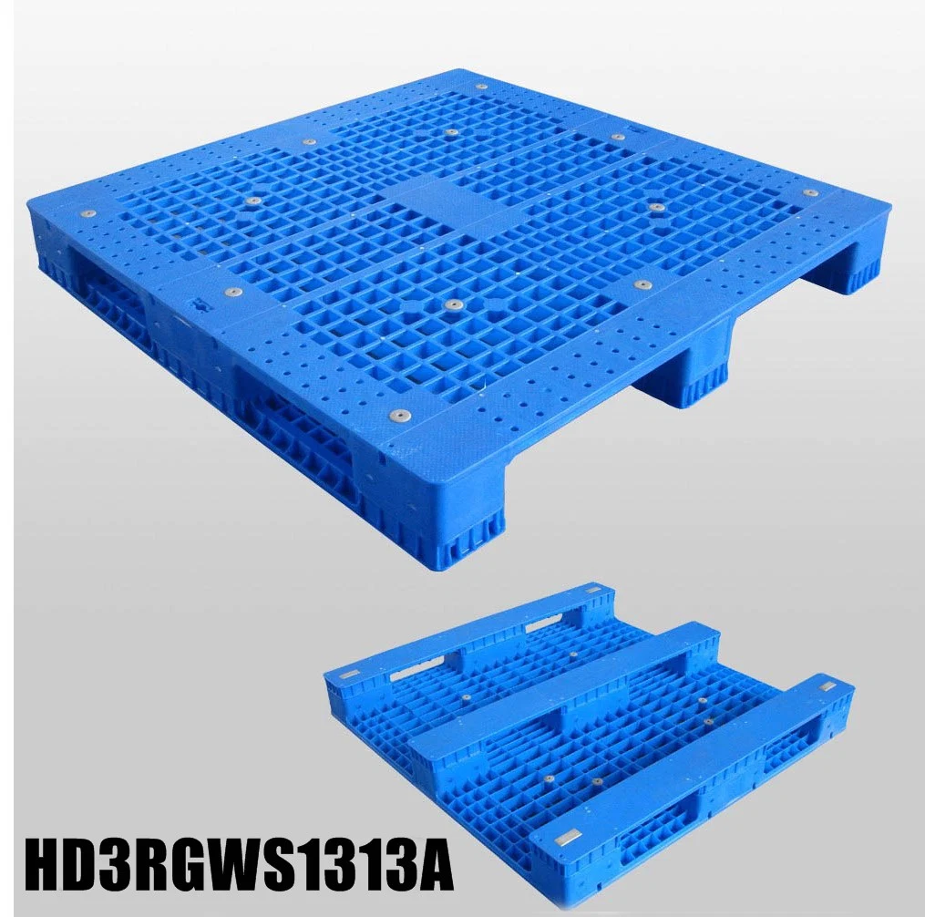 Large Blue Specification HDPE Heavy Duty Plastic Pallets for Sale