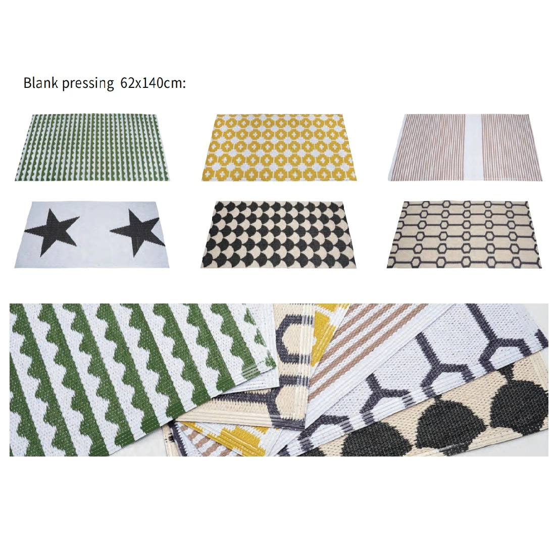 High quality/High cost performance  Vinyl Woven Floor Mat PVC Woven Mat