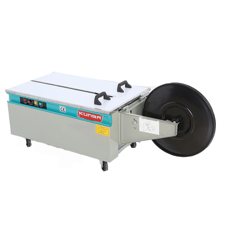 Low Type Semi-Automatic Box Strapping Packaging Machine