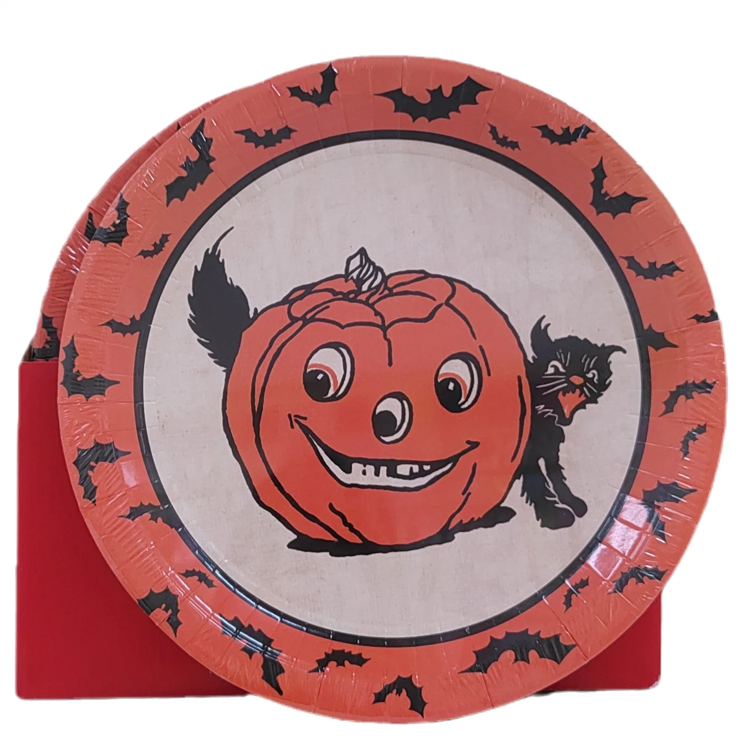 Ghost Festival Eco-Friendly Disposable Customization Paper Plates for Delicious Food or Fruit on Party