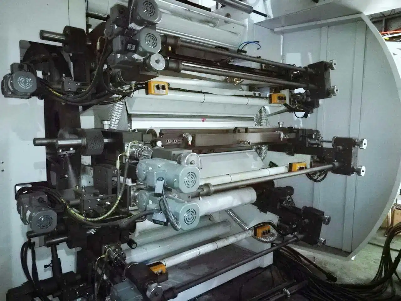 Plastic Bags Central Drum Flexographic Press Ci Flexo Printing Machine