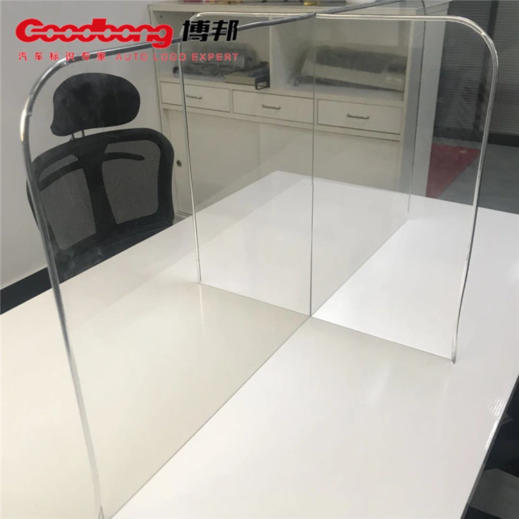 Office Avoid Virus Protection Plastic Panel School Acrylic Isolation Board