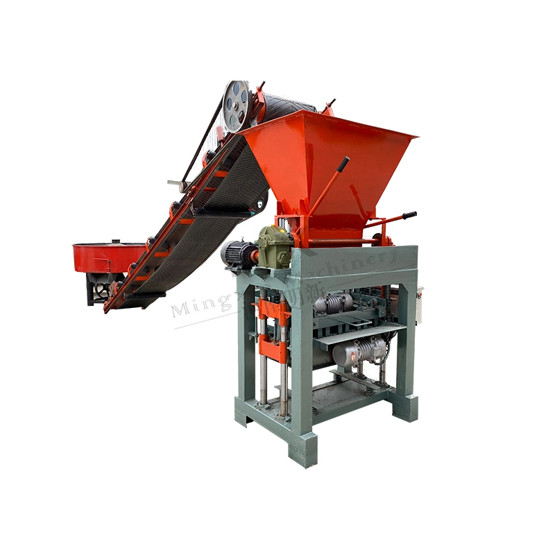 New Concrete Block Machine 4-40 Manual Hollow Brick Maker