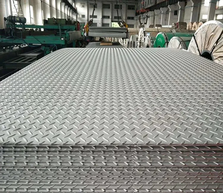 Ba/8K/ 2b Embossed/Checkered/Anti Print Finger 304 Stainless Steel Plate Sheet Checker Plate Water Ripple Stainless Steel Sheet